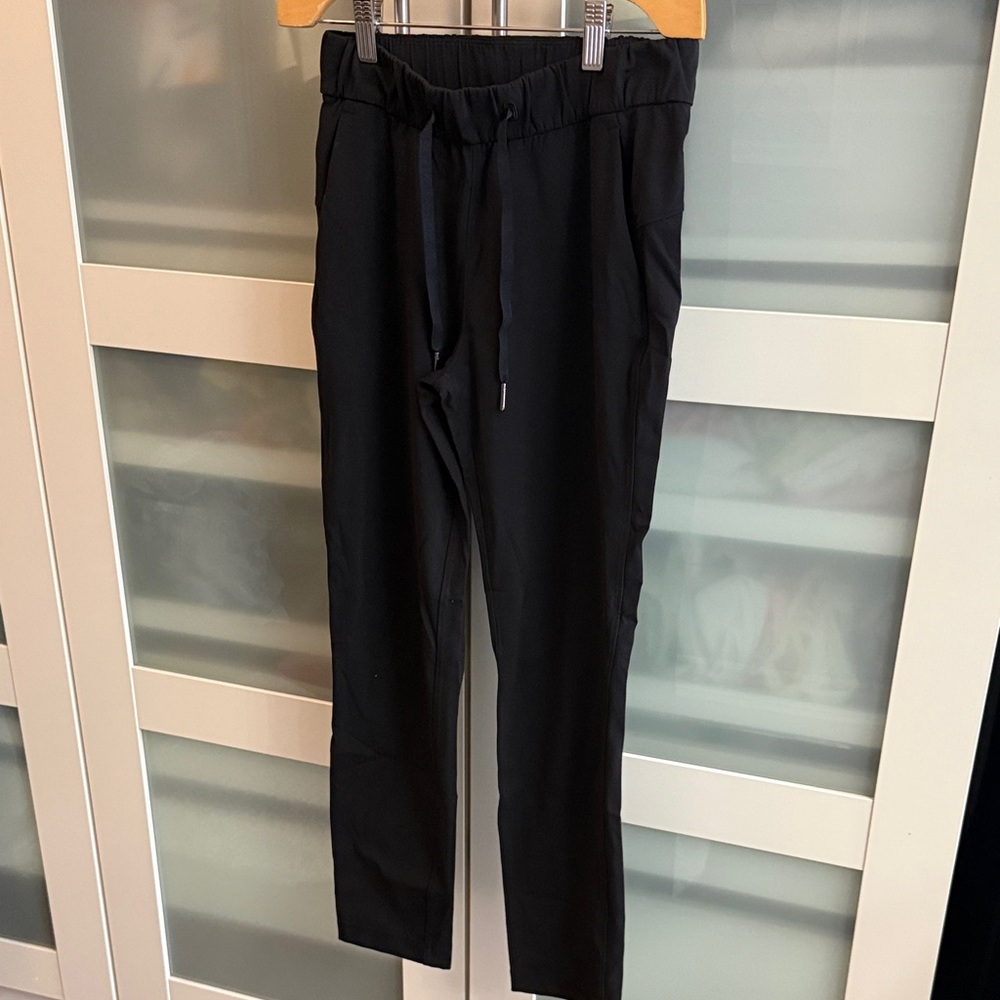 lululemon athletica Black Drawstring Jogger Pants